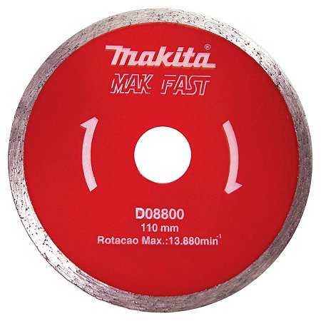 Disco Diamantado 110x20MM Mak Fast D-08800 Makita