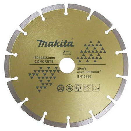 Disco Diamantado Standard 180MM para Concreto D-44404 Makita