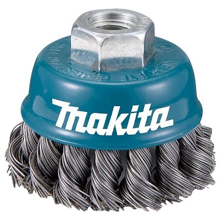 Escova de Aço 75MM Tipo Copo Trançado D-55170 Makita