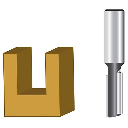 Fresa Paralela Dupla Haste 6MM D-09282 Makita