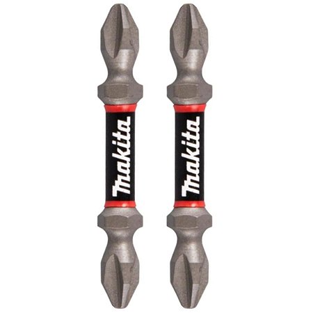 Kit Pontas Bits Torção PH2 65MM 2 Peças E-06286 Makita