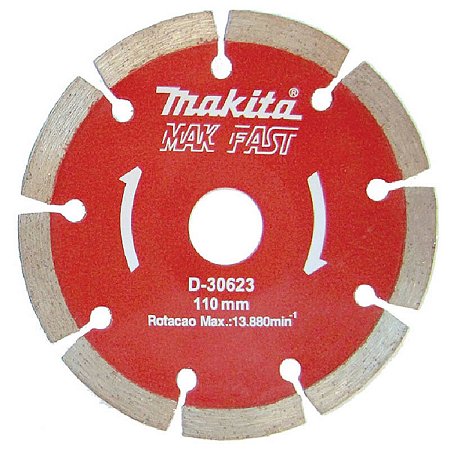 Disco Diamantado Côncavo Segmentado 110MM D-30623 Makita