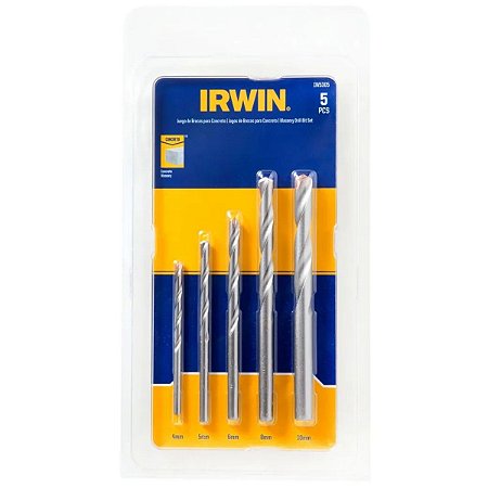 Conjunto de Brocas Widea 5 Peças 4-10MM IW5305 Irwin