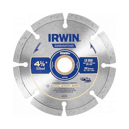 Disco Diamantado Segmentado 115x22,2mm IW47452 Irwin