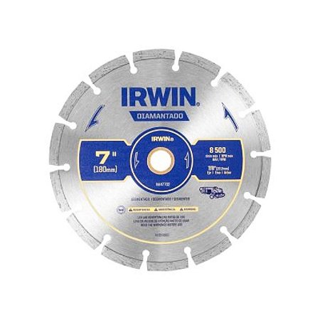 Disco Diamantado Segmentado 180x22,2mm IW47702 Irwin