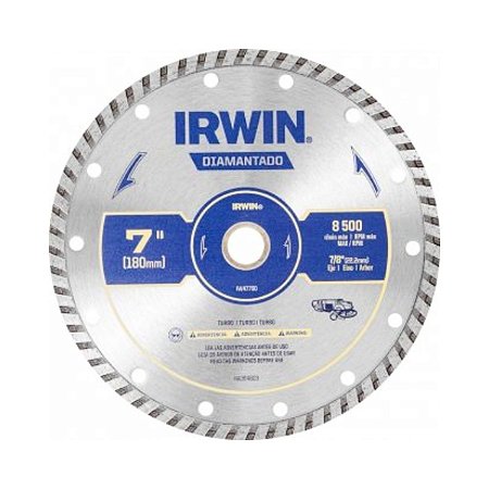 Disco Diamantado Turbo 180x22,2mm IW47700 Irwin
