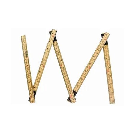 Escala Métrica de Madeira 2 Metros Famastil