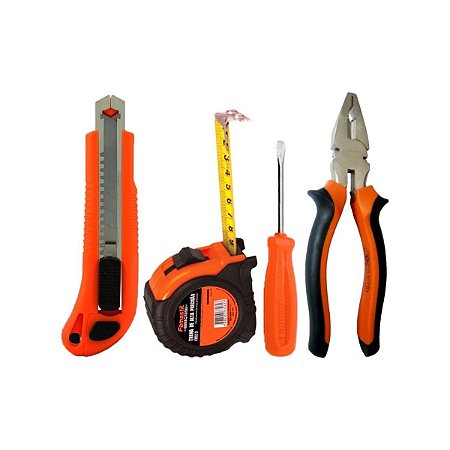 Kit com 4 Ferramentas Você Resolve com Estilete Famastil