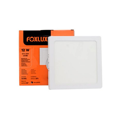 Painel Quadrado de Led 45W 4000K BIV Sobrepor LED90.171 Foxlux