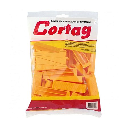 Cunha Premium para Nivelamento com 50 Unidades Cortag
