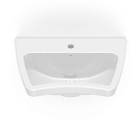 Lavatório para Coluna com Mesa 600x415MM Acesso Incepa
