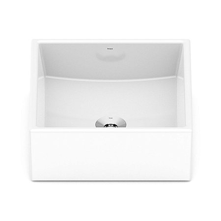 Cuba de Apoio sem Mesa 350x350MM Q5 Branca Loft Incepa