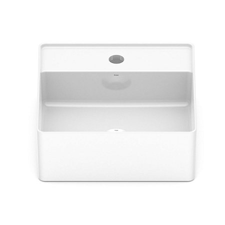 Cuba de Apoio com Mesa Quadrada 350x350MM P4 Branco Platinum Incepa