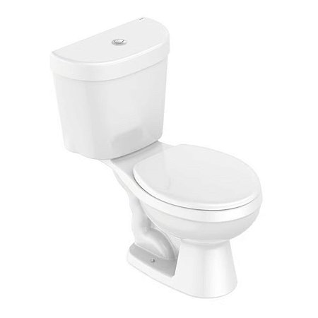Kit Bacia e Caixa Acoplada Branca Kids Incepa