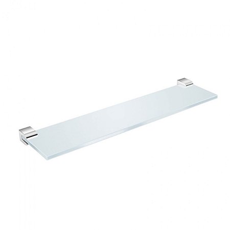 Prateleira de Vidro 400MM B8001I3CR0 Cromada Suite Incepa