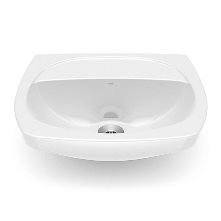 Lavatório para Coluna com Furo Central sem Ladrão Branco Incepa