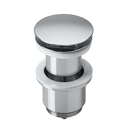 Valvula de Escoamento para Lavatório com Ladrão 1.1/4" Cromado Novatic Roca