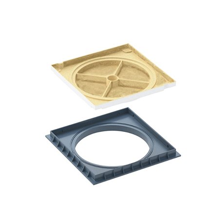 Tampa para Caixa Múltipla 350MM com Porta Tampa 27801404 Forma Leve Tigre