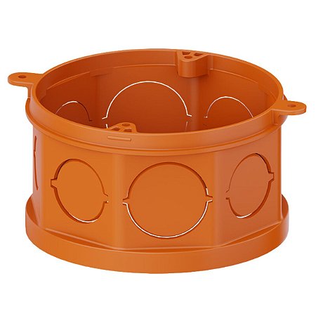 Prolongador 4x4 para Caixa Octogonal Laranja 33043457 Tigre