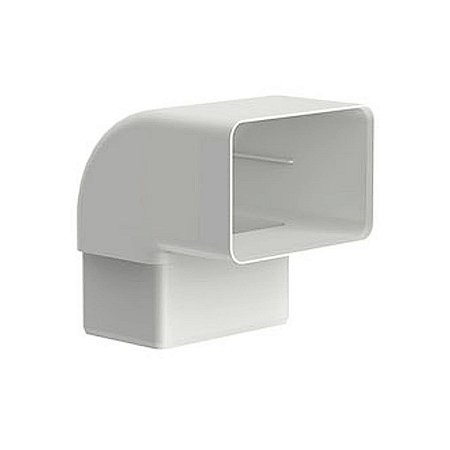 Joelho 90° Condutor Retangular Style 32158820 Branco Tigre