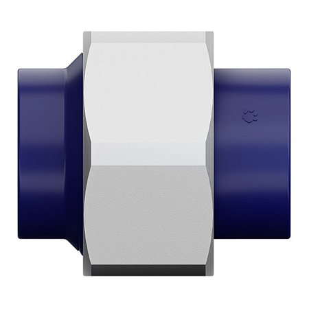 União Dupla PPR 25MM Azul 22315722 Tigre