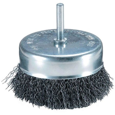 Escova Tipo Copo de Aço 50MM Haste 6MM D-39914 Makita
