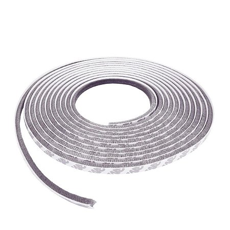 Veda Frestas Escova 5x7MM 5M 00040 Cinza Comfortdoor
