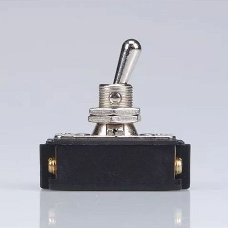 Chave Liga e Desliga Alavancada CS-301C AFB2FS/SS-CB Preta Margirius