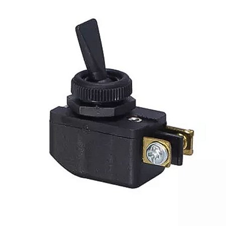Chave Liga e Desliga Alavanca Preta CS-301D AFB2FP 1 UNI Margirius