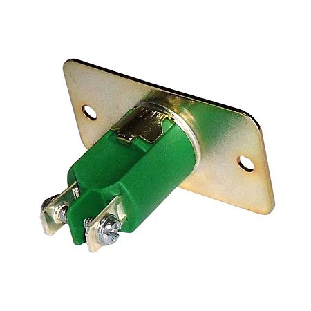 Chave Liga e Desliga Pushbutton CS-391 NA/P1 Verde Margirius