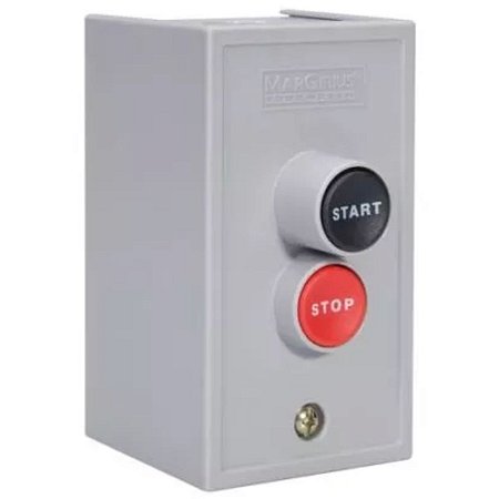 Chave Liga e Desliga Trifasica comTecla 30A 4CV CS-101 TP/CC Sobrepor Margirius