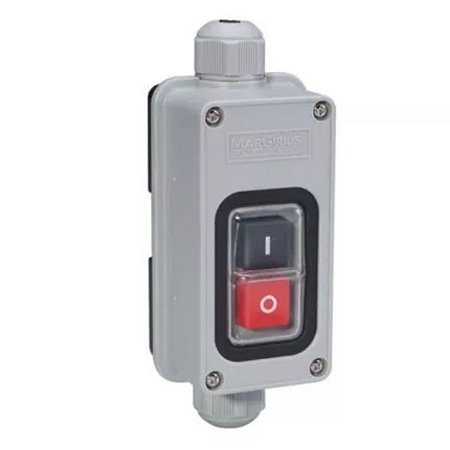 Chave Liga e Desliga Trifasica 30A TRIFASICA 5CV CS-103A C1A1FETP-IP66 Sobrepor Margirius