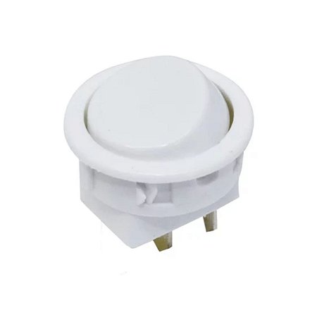 Chave Liga e Desliga com Tecla MBTBS1S-CB 16123 Branca Margirius
