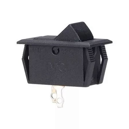 Chave Liga e Desliga Tecla M1FT1FE2S 15123 Preta Margirius