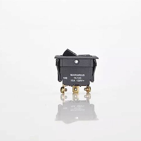 Chave Liga e Desliga Tecla com Visor MFT3FEP1Q 14123 Margirius