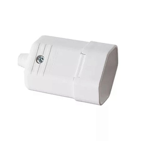 Tomada Desmontável 2P 10A TMD1-2 Branco Margirius