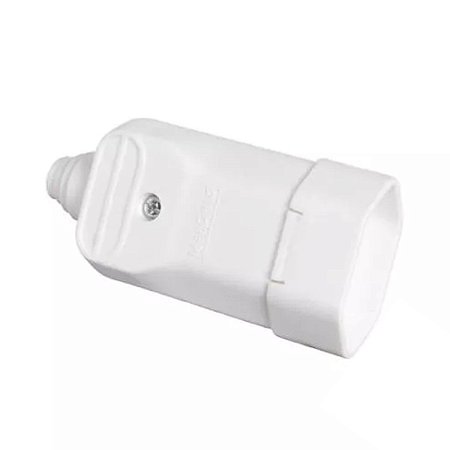 Tomada Desmontável 2P 20A TMD2-2 Branco Margirius