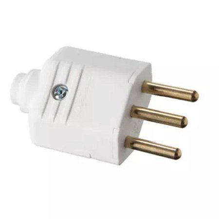 Pino Macho 2P+T 10A PLD1-3 Branco Margirius
