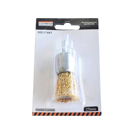 Escova de Aço Pincel 25mm 05037441 Starfer