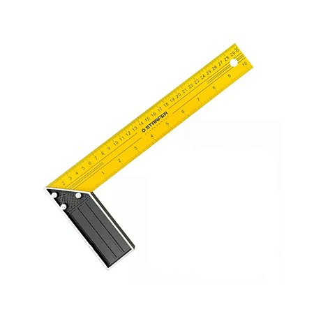 Esquadro com Cabo Metálico 12" 30cm Starfer