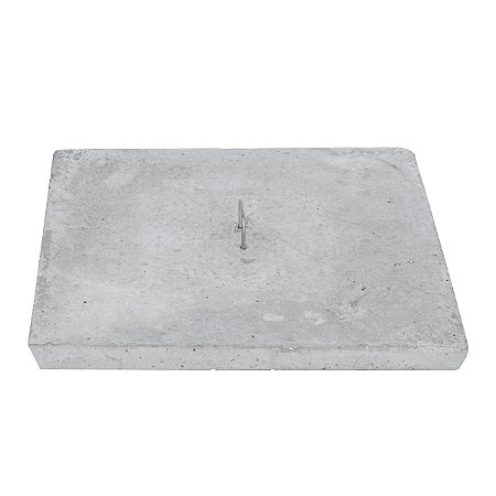 Tampa de Concreto para Caixa com Alça 60x60CM Concrebox