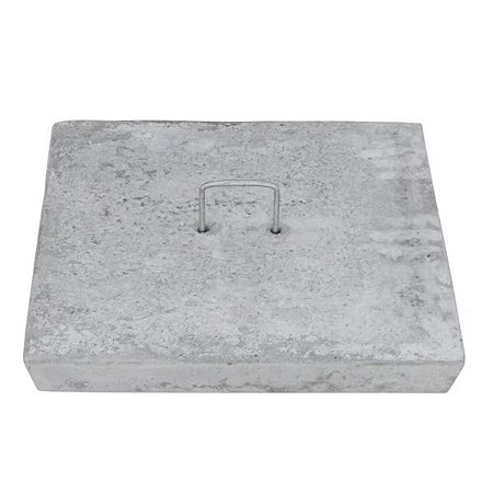Tampa de Concreto para Caixa com Alça 50x50CM Concrebox