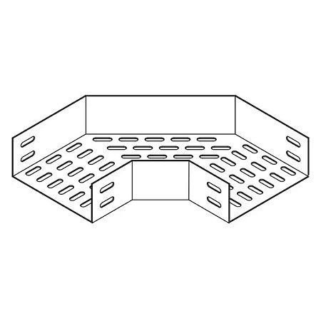 Curva Horizontal 90° 300 x 100mm BE-019 Bandeirantes