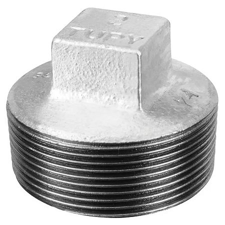 Bujão Galvanizado 3/8" Tupy