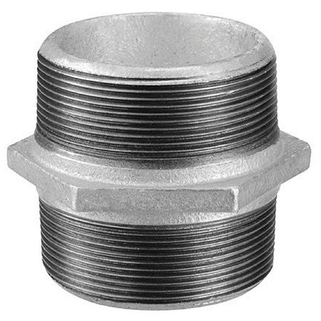 Niple Duplo Galvanizado 3/8" Tupy