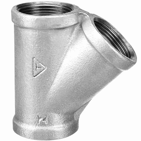 Tê Galvanizado Y 45º 1" Tupy