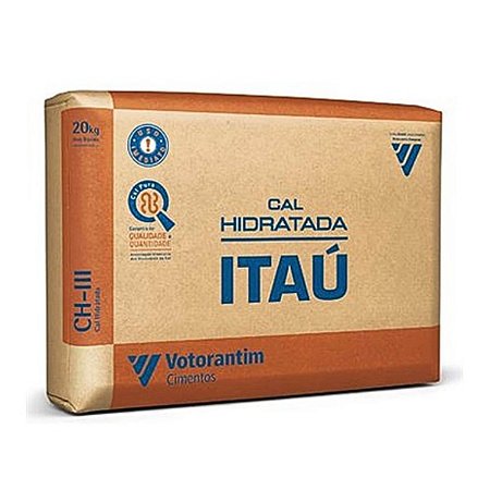 Cal Hidratada Itaú para Reboco 20KG Votoran