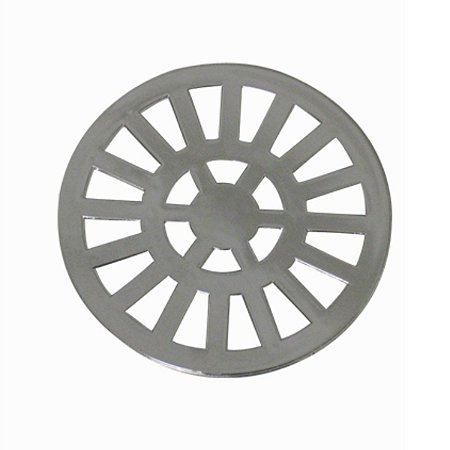 Grelha para Ralo Redonda 15CM Cromada GR16 Astra