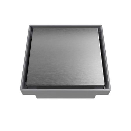 Ralo Oculto Quadrado 10X10CM Inox ROC10L Astra