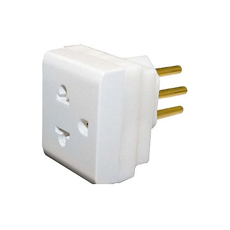 Adaptador 2P+T 10A Branco B.Lux 819261